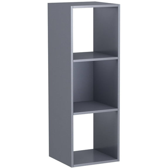 Mainstays 3 Cube Storage Organizer, Gray