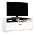 thumbnail image 1 of Mainstays 3-Door TV Stand Console, for TVs up to 50", Soft White Finish, 1 of 9