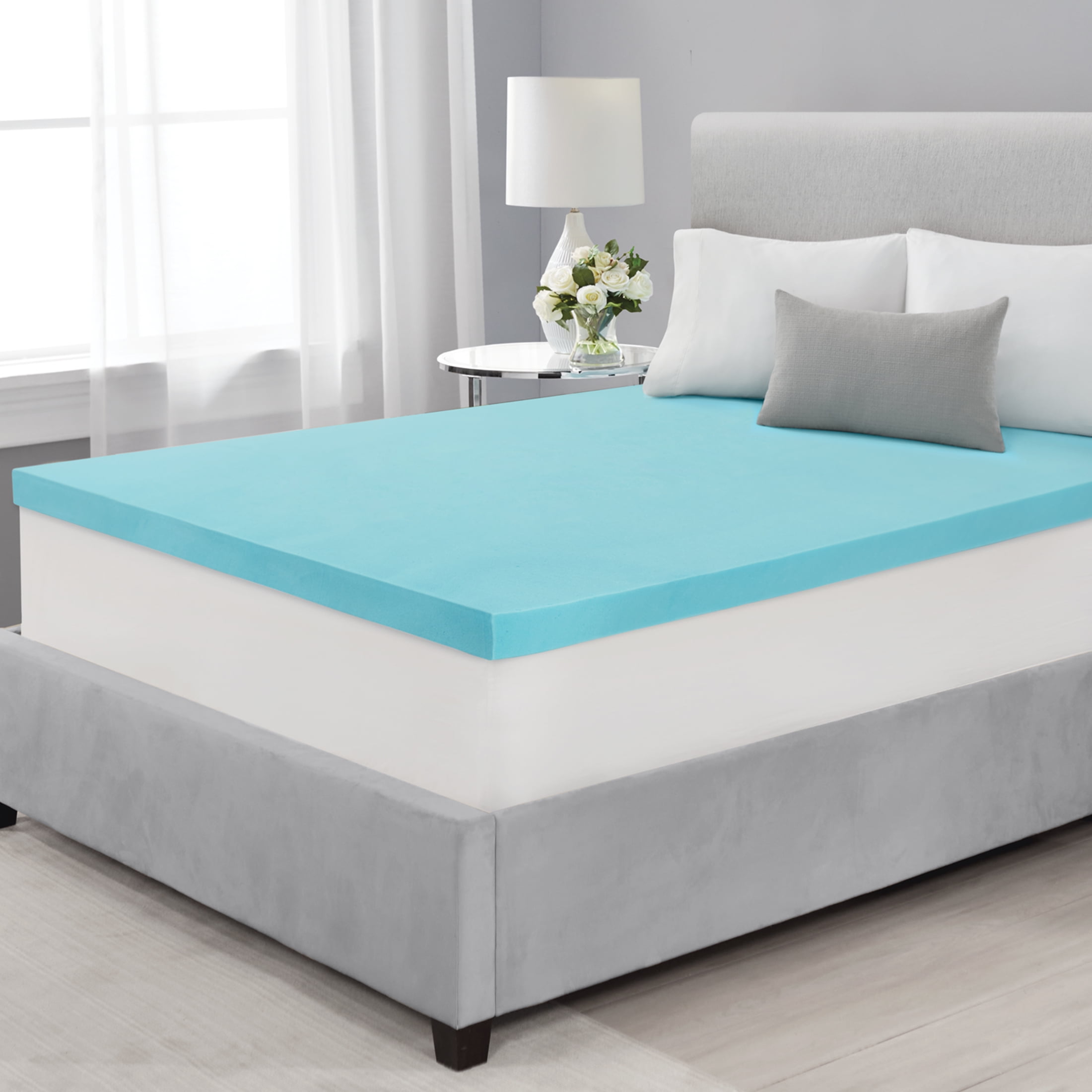 Mainstays 3" Memory Foam Mattress Topper, Queen