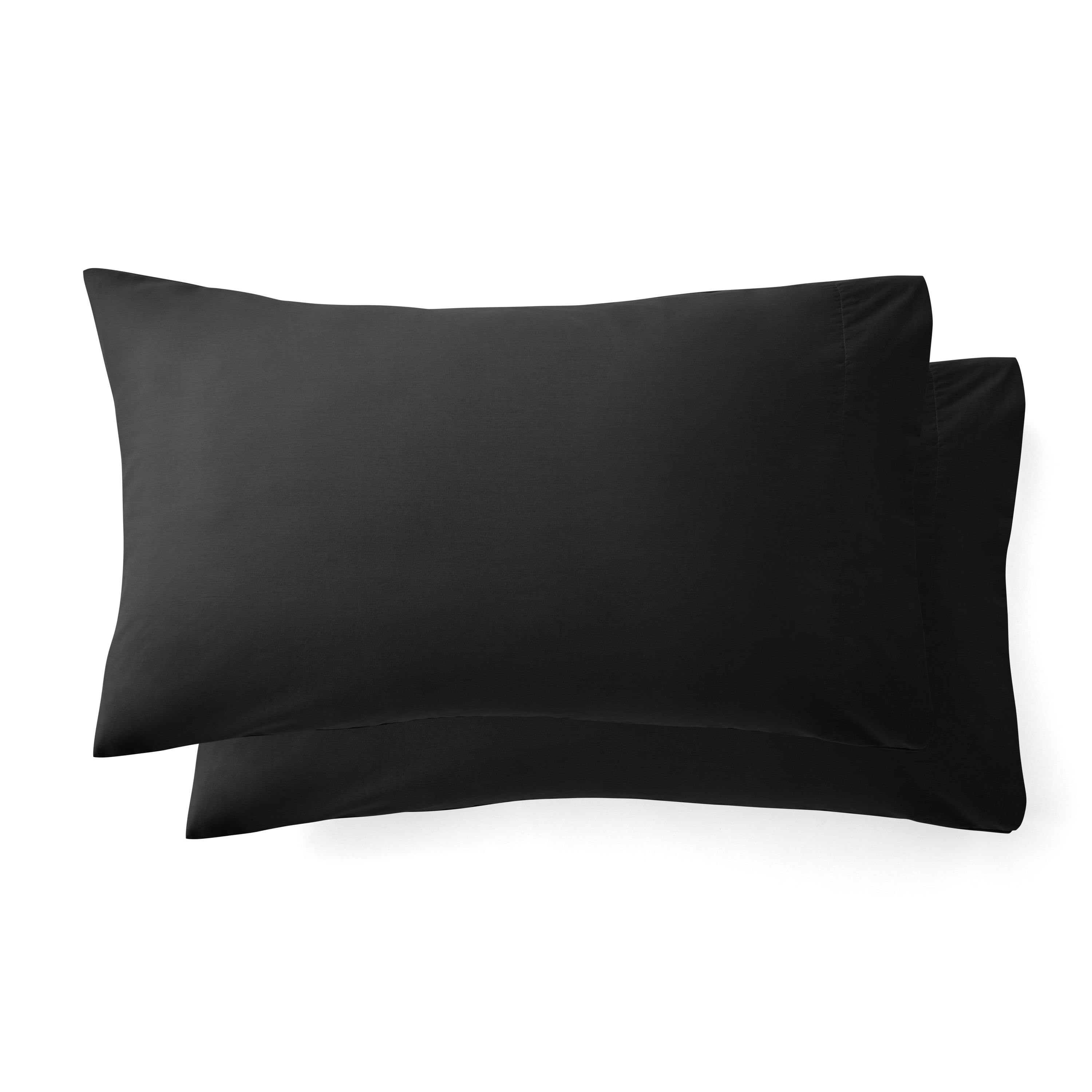 Mainstays 3Piece 300 Thread Count Black CVC Bed Sheet Set, Twin/Twin XL