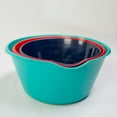 Mainstays 3Piece Mixing Bowl Set, Assorted Colors, 2.5, 3.5 and 5