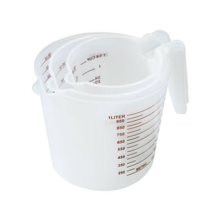 Goodcook 1 Cup Clear Plastic Measuring Cup - Dazey's Supply
