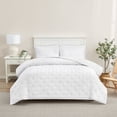 thumbnail image 1 of Mainstays King Comforter Set, Soft Lightweight & All Season, 3-Piece, White, 1 of 12