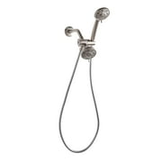 Mainstays 3-Setting Luxury Shower Combo with 19 Possible Flow Combinations, Satin Nickel