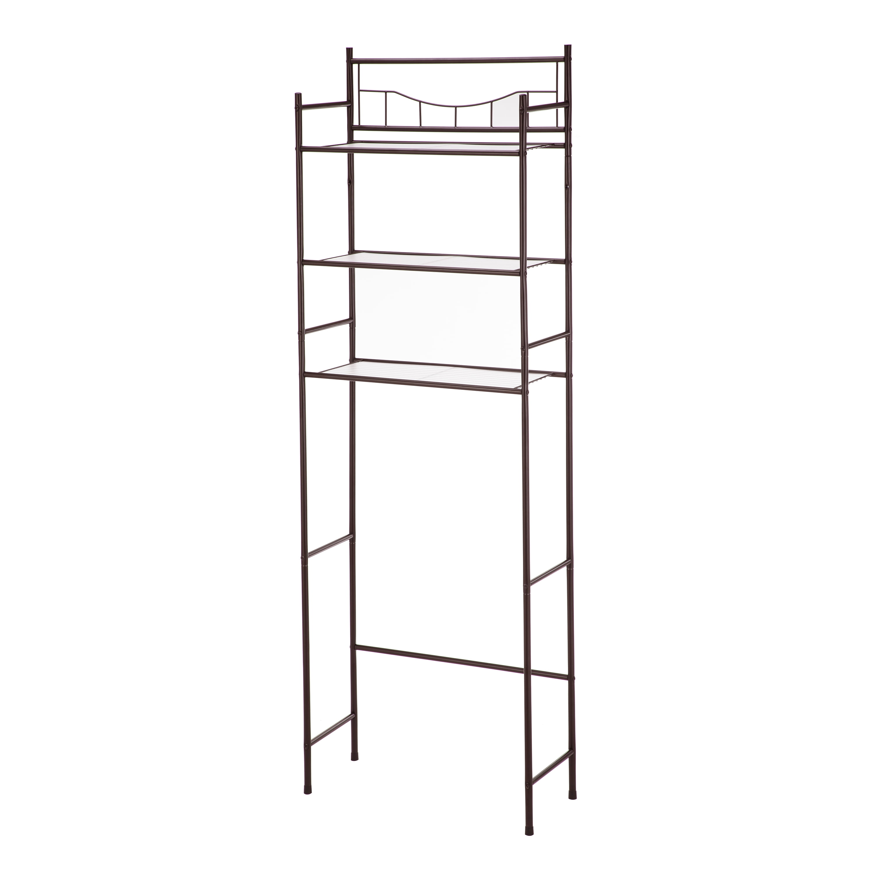 Mainstays 3Shelf Bathroom over the Toilet Space Saver with Liner, Oil