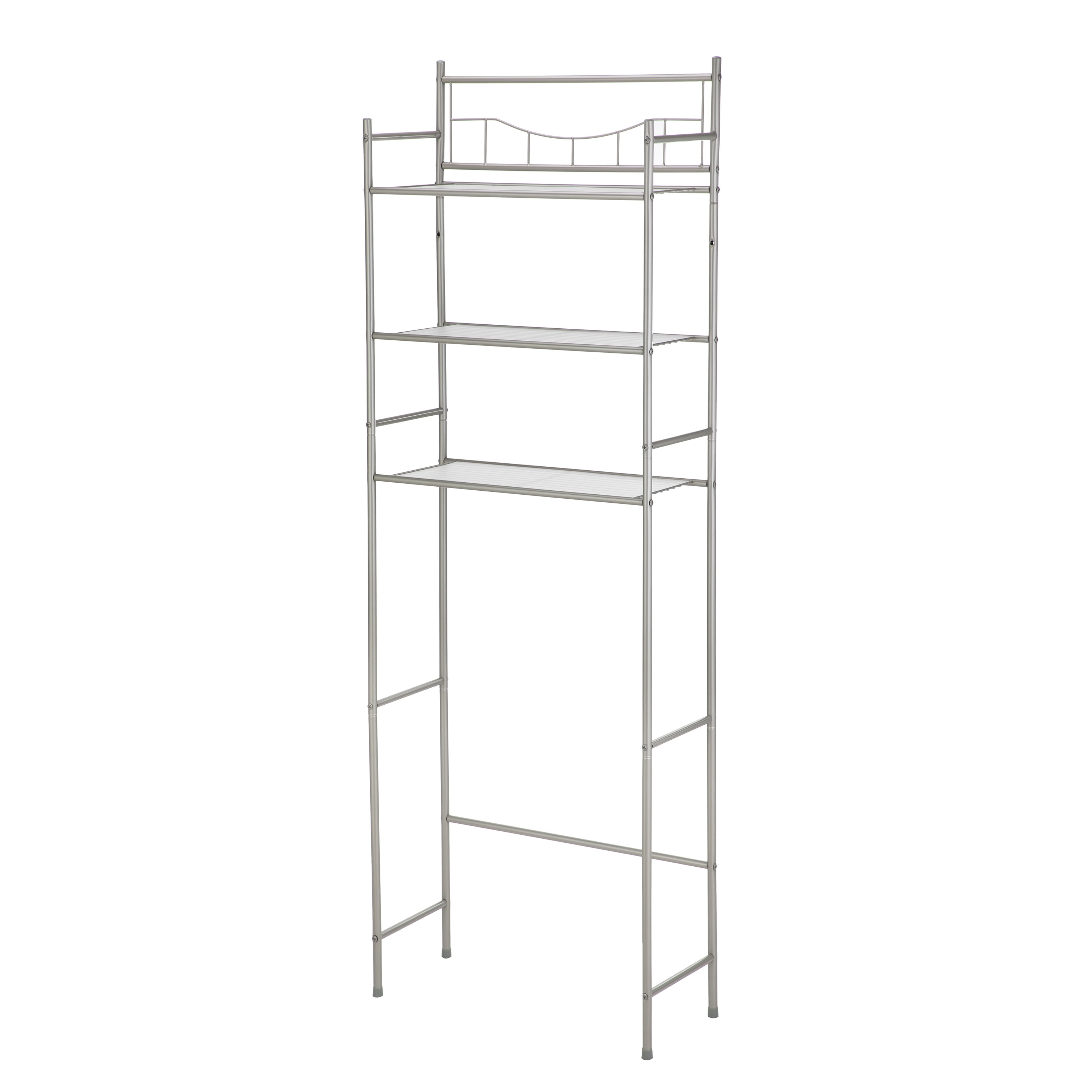 Mainstays 3Shelf Bathroom over the Toilet Space Saver with Liner
