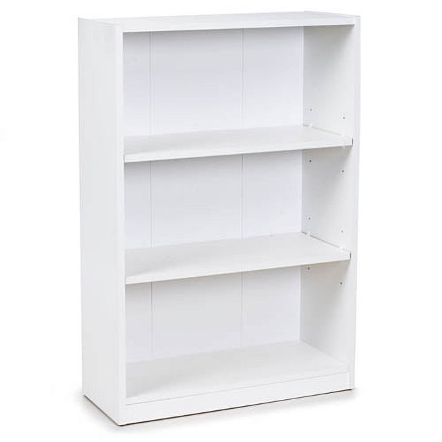 Mainstays 3Shelf White Bookcase