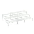 thumbnail interactive-video image 1 of Mainstays Expandable Metal Wire Spice Rack Organizer, Tiered Kitchen Cabinet and Pantry Spice Rack Shelf for Countertop Spice Storage, White, 1 of 10