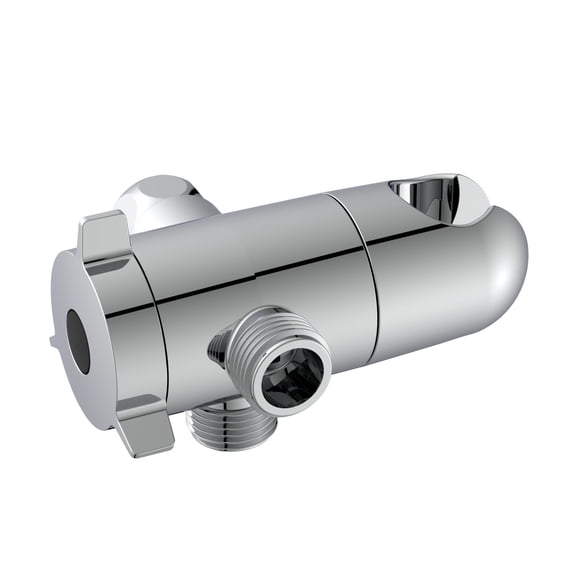 Mainstays 3-Way Shower Arm Diverter in Chrome