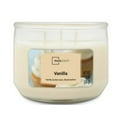 thumbnail image 1 of Mainstays Vanilla 3-Wick Glass Jar Candle, 11.5 oz, 1 of 11