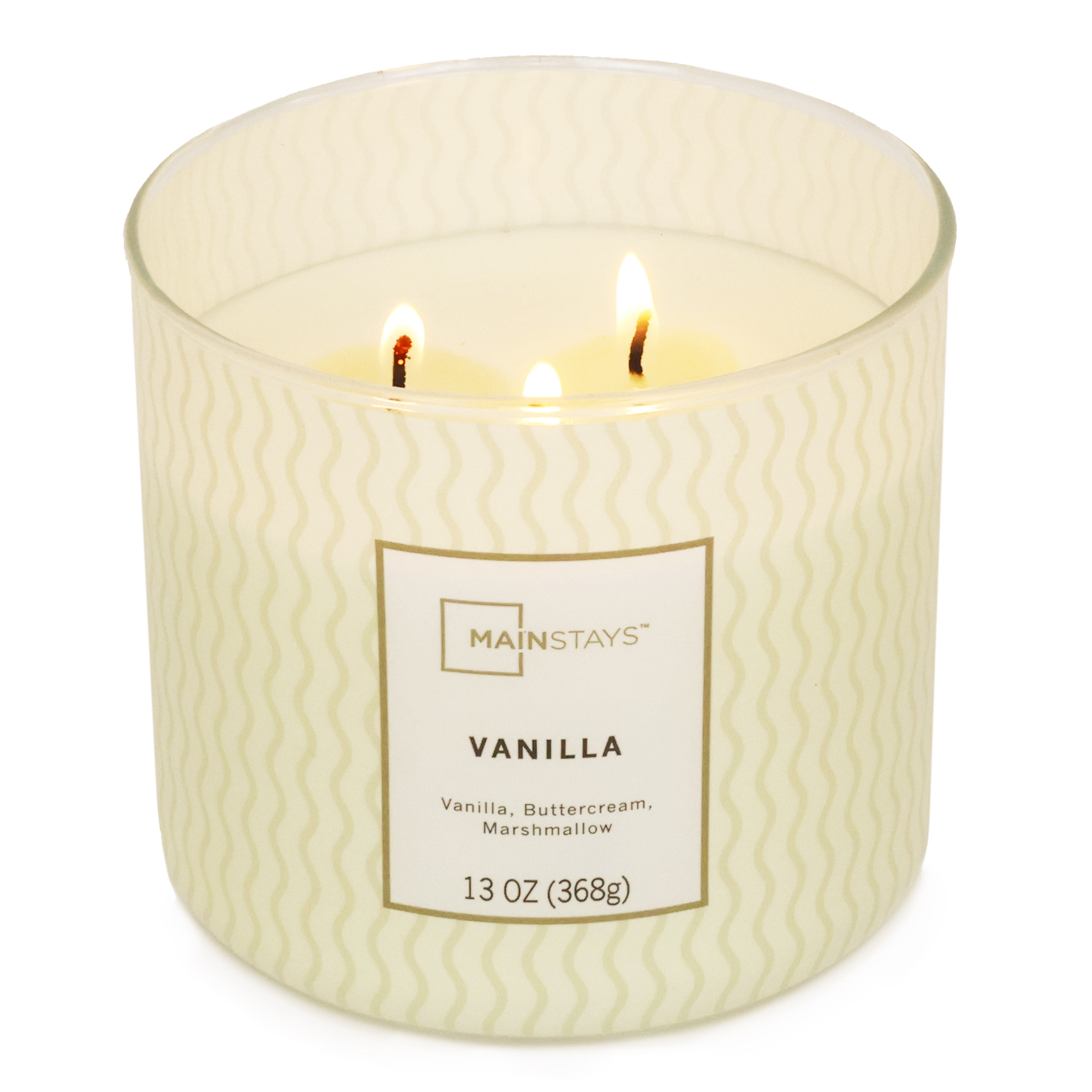 Mainstays 3-Wick Textured Wrap Starlit Skies Candle, 13 Mainstays 3-Wick Textured Wrap Starlit Skies Candle, 13