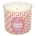 thumbnail image 1 of Mainstays 3-Wick Valentine's Themed Candle Stupid Cupid Wrap, Bergamot, Orchid and Marine, 13-Ounce, 1 of 6