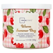 Mainstays 3-Wick Wrapped Warm Summer Day Scented Candle, 13 oz
