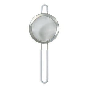 Mainstays 4" Premium Stainless Steel Fine Mesh Strainer, Silver