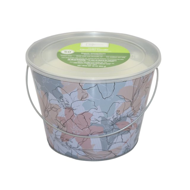 Off! 3-Wick Metal Tabletop Citronella Candle in the Citronella Candles
