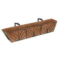 thumbnail image 1 of Mainstays 30"x 8.5" Rectangle Leaf Window Box, Liner Made from All Natural Coconut Fiber Material, 1 of 6