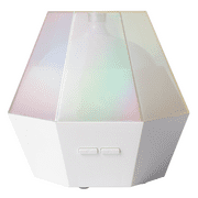 Mainstays Cool Mist Aromatherapy Essential Oil and Scent Diffuser, Iridescent, 300 mL