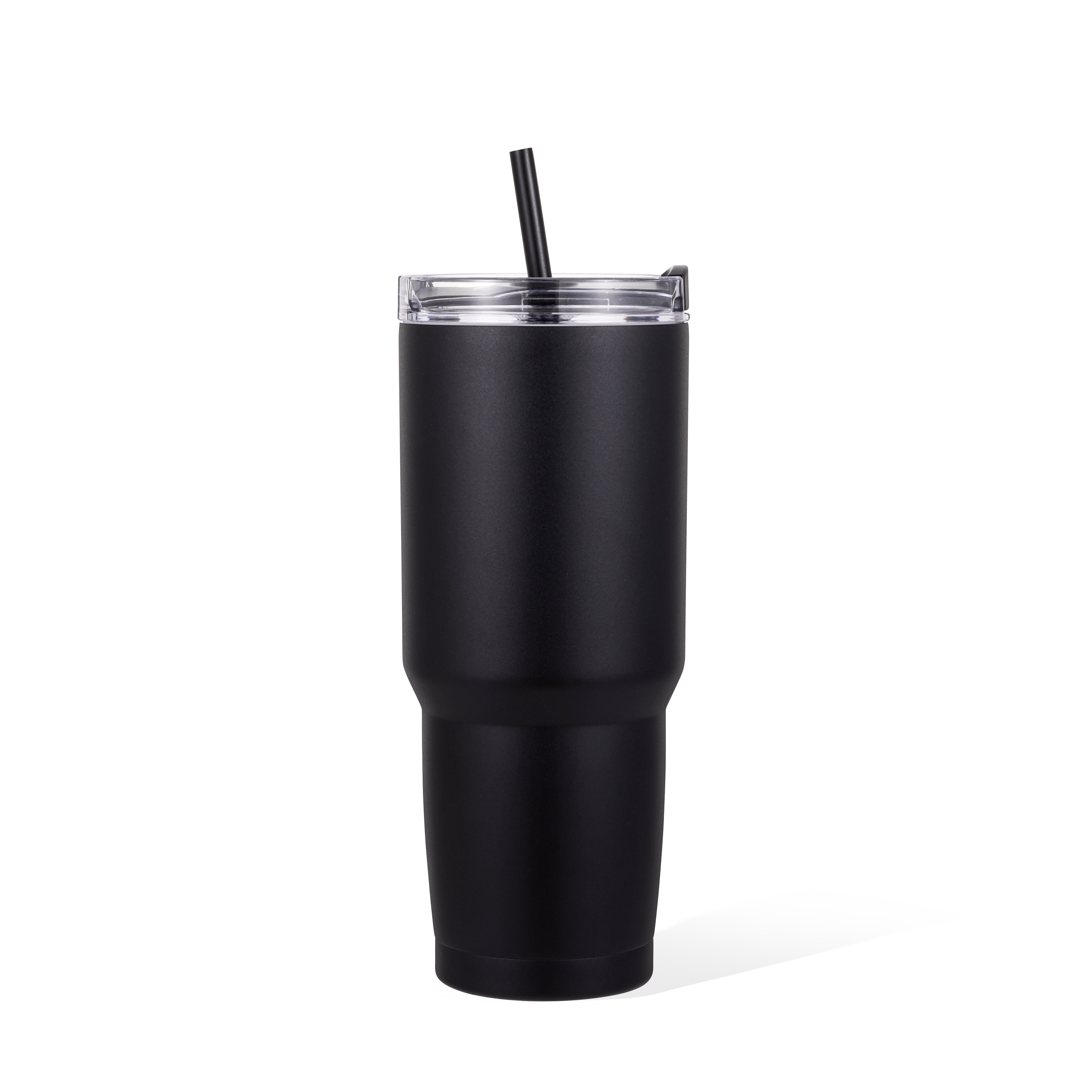 Mainstays 30 fl oz Stainless Steel Tumbler, 2 in 1 Function Lid 