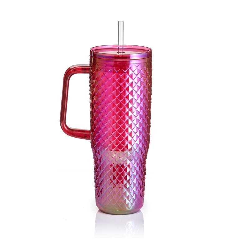 2021 starbucks holiday tumblers Starbucks Holiday Christmas 2021 Pink Red Poinsettia Metal Cold Tumble  I  Love Characters