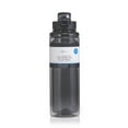 thumbnail image 1 of Mainstays 32 Fluid oz Rich Black Solid Print Plastic Water Bottle with Wide Mouth Lid, 1 of 8