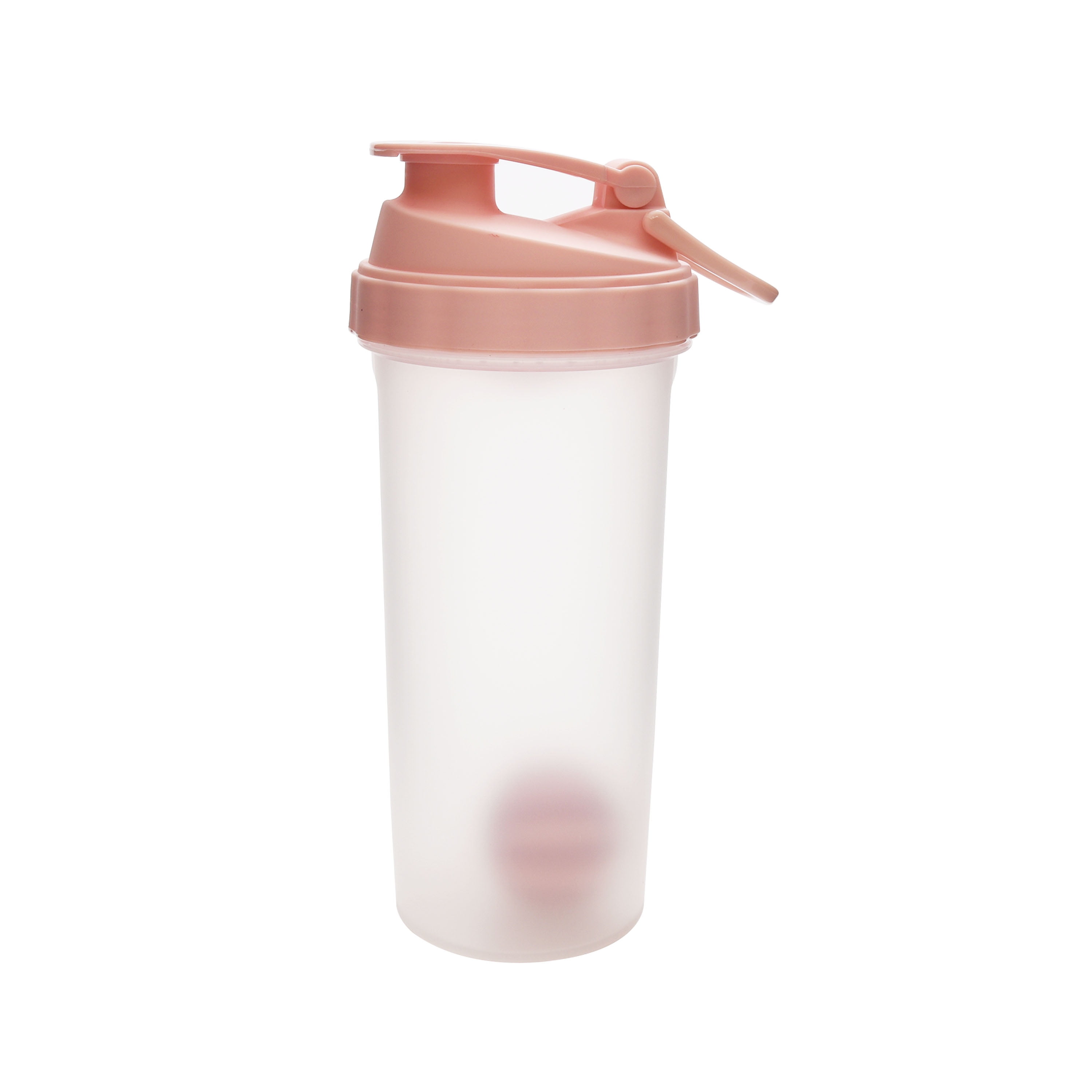 A Small Clear Shaker Bottle w. Pink Lid,12Oz/400ml Measurement Marks &  Stainless Whisk Blender Mixer…See more A Small Clear Shaker Bottle w. Pink