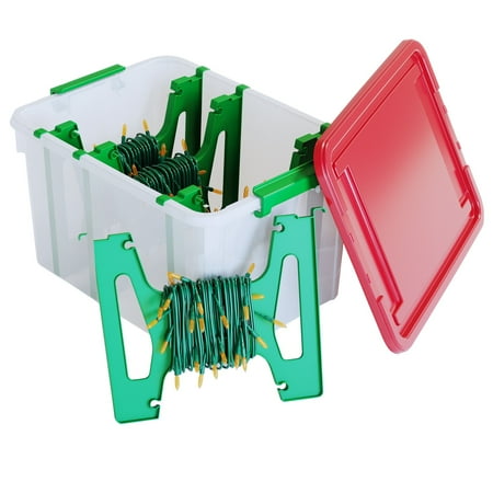 Mainstays 32qt Light Set Storage Box