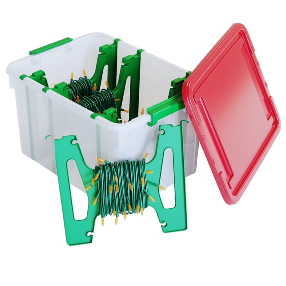 Mainstays 32qt Light Set Storage Box