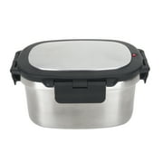 Mainstays 33 oz Insulated Stainless Steel Food Storage Container Lunch Box with Lid