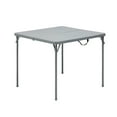 thumbnail image 1 of Mainstays 34" Square Resin Fold-in-Half Table, Gray, 1 of 6