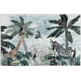 thumbnail interactive-video image 1 of Mainstays 36"x56" Jungle Faux Fur Indoor Area Rug, 1 of 7