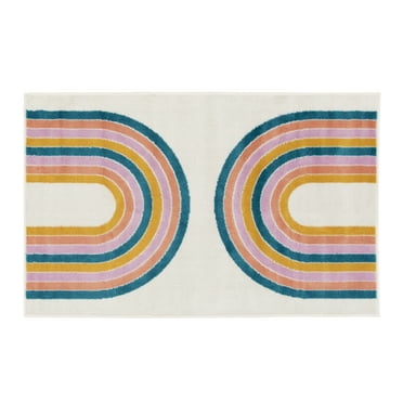 Mainstays 36"x56" Rainbow Arches Indoor Area Rug
