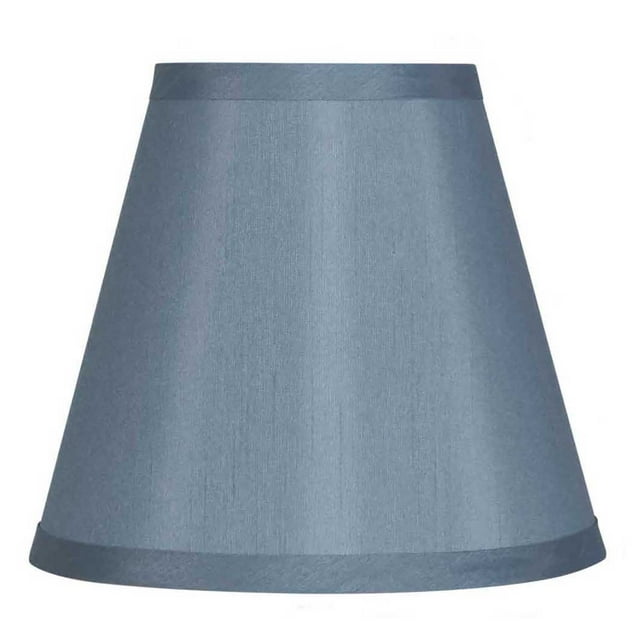 Mainstays 4.5x8x7" Empire Accent Lamp Shade, Slate Blue