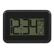 Mainstays 4.90 Digital Table and Wall Clock with 12-Hour Display and Alarm
