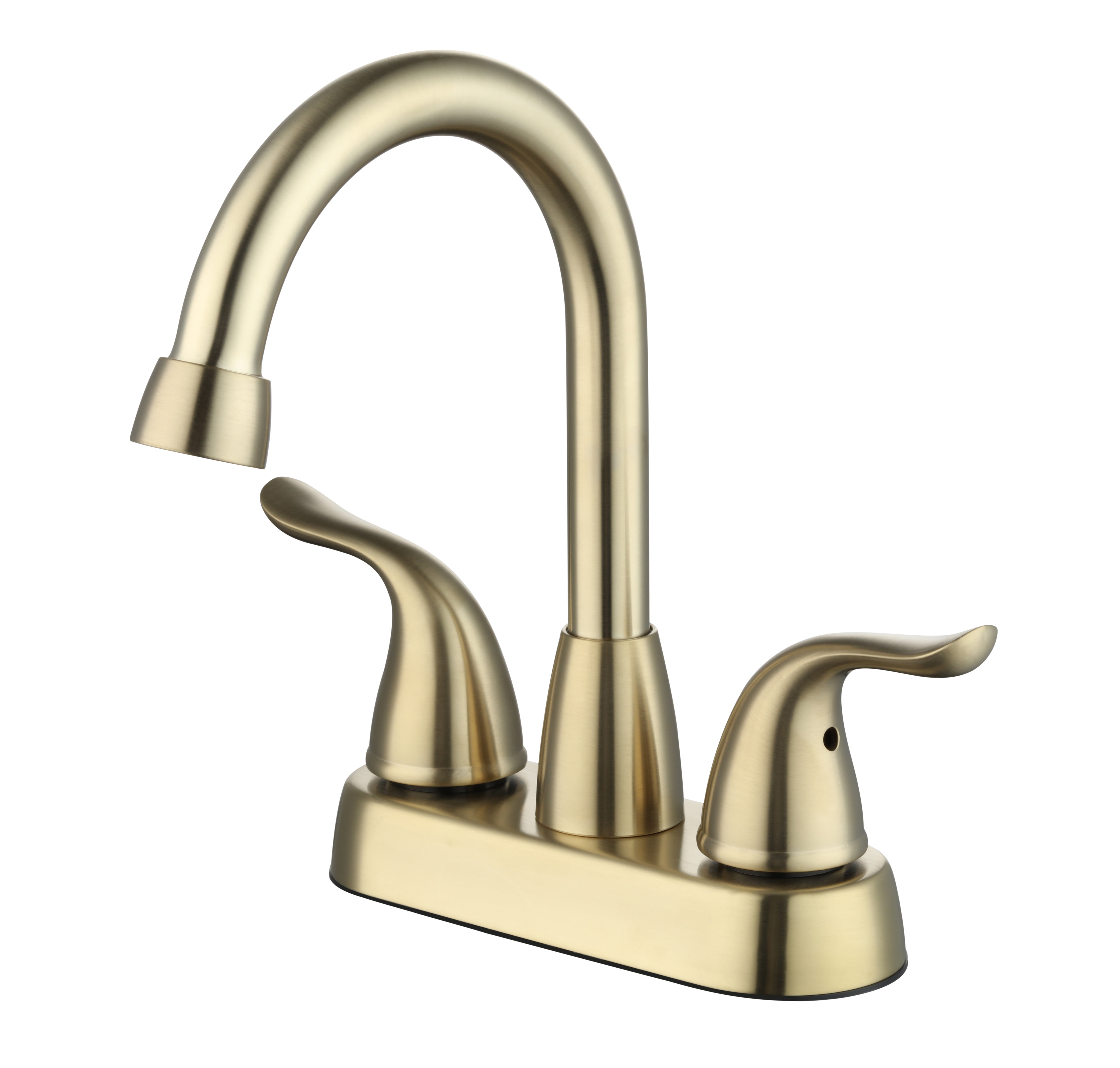 Mainstays 4" Centerset Bathroom Faucet in Matte Gold