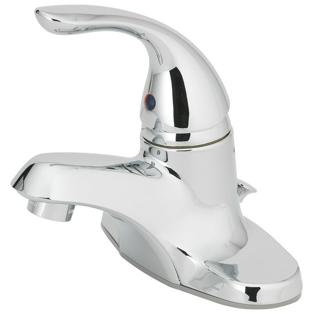 Mainstays 4" Centerset Single Handle Bathroom Sink Faucet with Popup