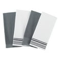 Mainstays 4Pack 16”x26” Woven Kitchen Towel Set, Grey Flannel