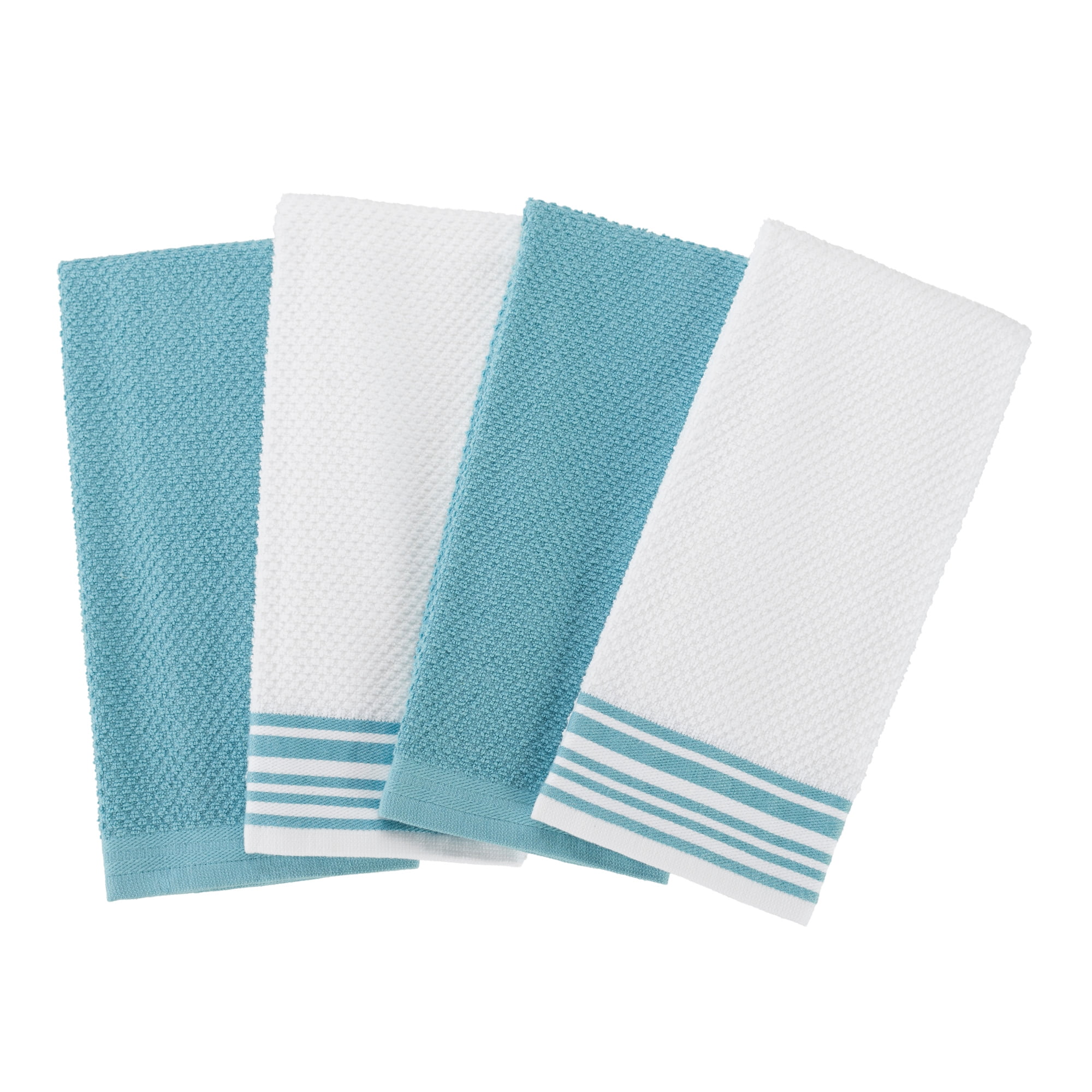 Food Network™ Striped Kitchen Towel & Dishcloth Multi-Pack