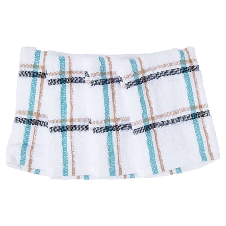 Mainstays Multi-Color Stripe Cotton Kitchen Dish Cloth Set, 4 Count