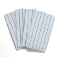 thumbnail image 1 of Mainstays, 4 Pack, Microfiber Stripe Kitchen Towels, White, 1 of 5