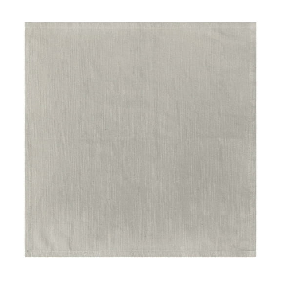 Mainstays 4 Pack Solid Washed Stone Napkin Set - 18" x 18" - 100% Cotton