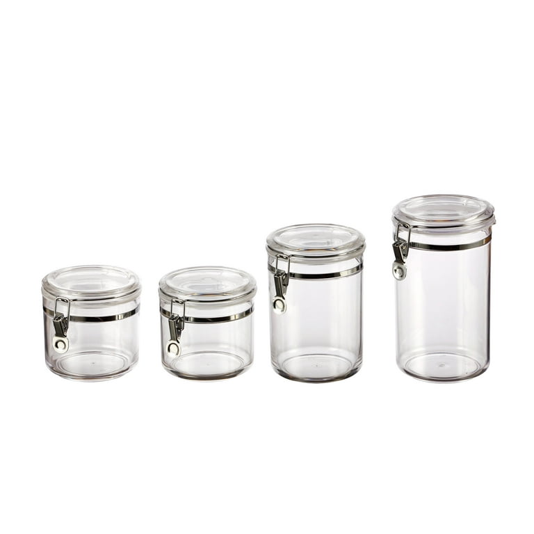 Mainstays Clear Kitchen Canisters