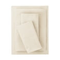 thumbnail image 1 of Mainstays 4-Piece 300 Thread Count Beige Cotton Blend Percale Bed Sheet Set, Queen, 1 of 10