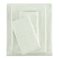 thumbnail image 1 of Mainstays 4-Piece 300 Thread Count Green Geo Cotton Blend Bed Sheet Set, Queen, 1 of 8