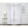thumbnail image 1 of Mainstays 4 Piece Set, 2 Curtain Panels with 2 Sheers, 1 of 4