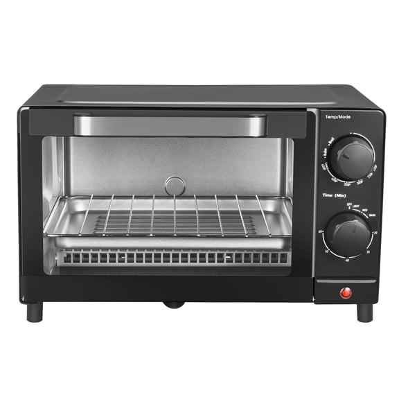 Mainstays 1050 W 4-Slice Toaster Oven with 3 Settings