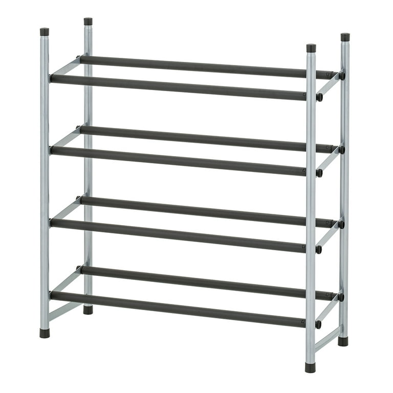 Metal 4 tier shoe rack hotsell