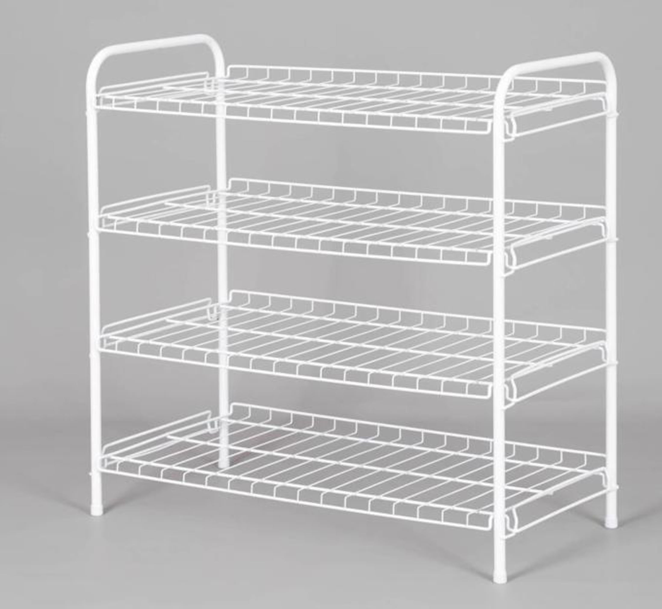 Mainstays 4 tier customizable shoe rack outlet