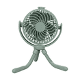 Model Riover Velocity Mainstays 4 in 3-Speed Portable Rechargeable Fan with Flexible Tripod ...