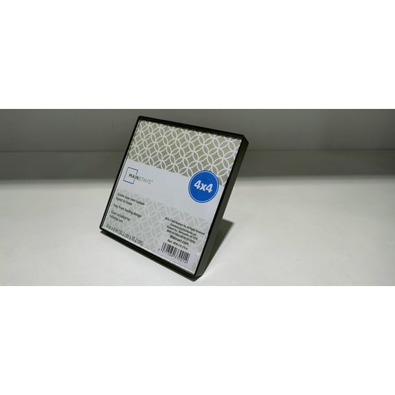 Mainstays 4'' x 4'' Plastic Picture Frame