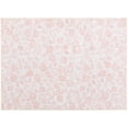 thumbnail image 1 of Mainstays Pink Floral Faux Fur Indoor Accent Rug, 4'x5'6", 1 of 8
